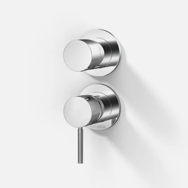 Semplice SBR901 - Engreppsblandare för dusch, Krom