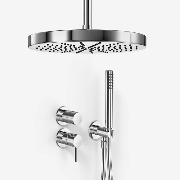 Semplice SBR901 S04 - Ø28 cm, Tak, Krom