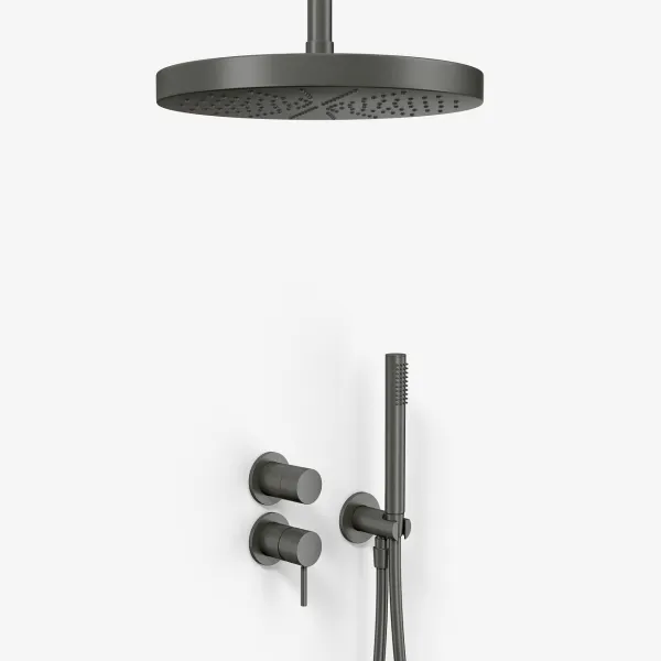 Semplice SBR901 S04 - Ø28 cm, Tak, PVD Matt Gun Metal