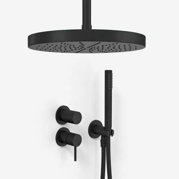 Semplice SBR901 S04 - Ø28 cm, Tak, Mattsvart