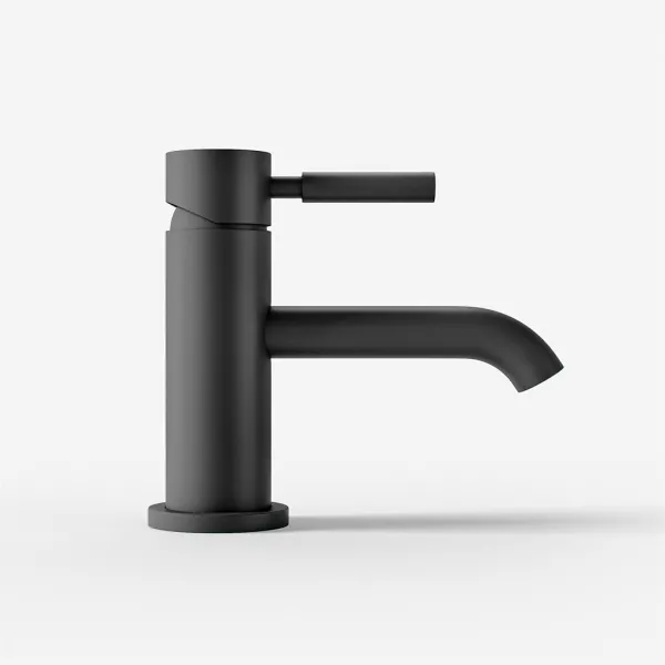 Semplice SHV101 - Tvättställsblandare, matt svart