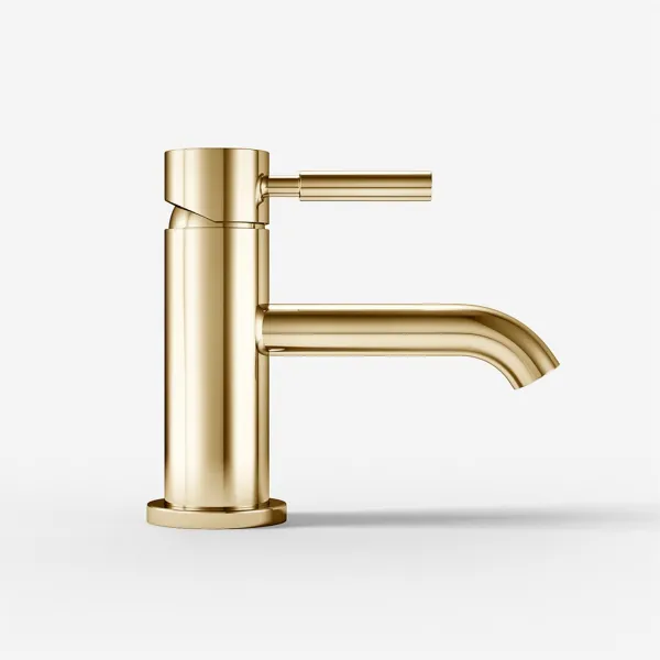 Semplice SHV101 - Tvättställsarmatur, polerad mässing natur