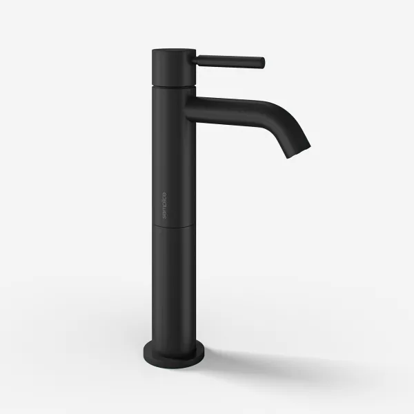 Semplice SHV401 S01 - 1 handtag Tvättställsarmatur, mattsvart