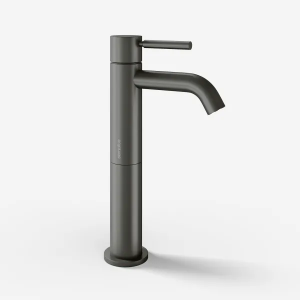 Semplice SHV401 S01 - 1-grepps tvättställsblandare, PVD Matt Gun Metal