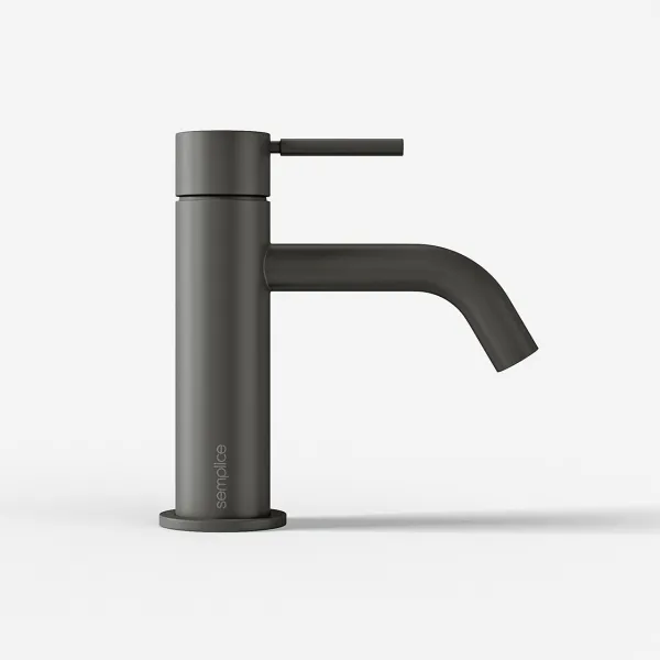 Semplice SHV501 - Tvättställsarmatur S-storlek, PVD Matt Gun Metal