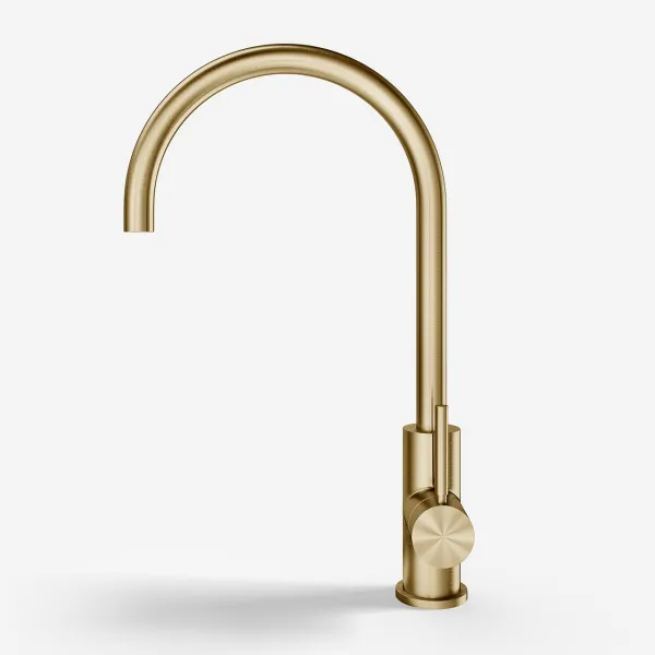 Semplice SKV101 - Köksblandare, Ø22-pip, PVD borstad mässing