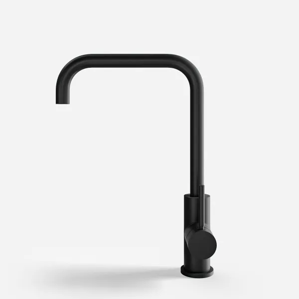 Semplice SKV102 - Köksblandare, U22-Pip, Mattsvart