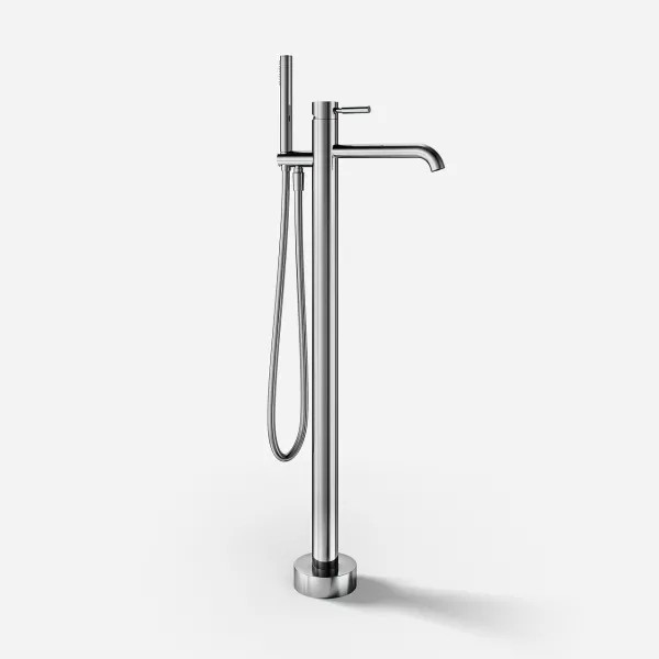 Semplice SQ2 - Fristående badkarsblandare, Krom