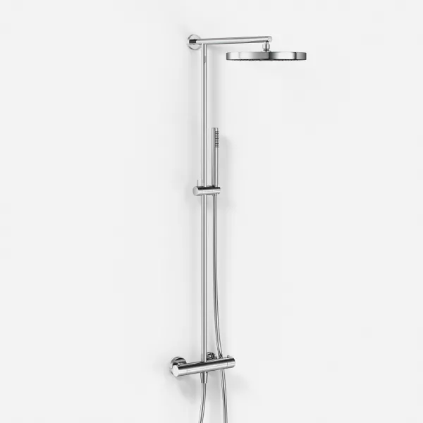 Semplice SRL10 S02 - Termostatsats, XXL Rain DeLux Ø28 m/EasyClean, Krom