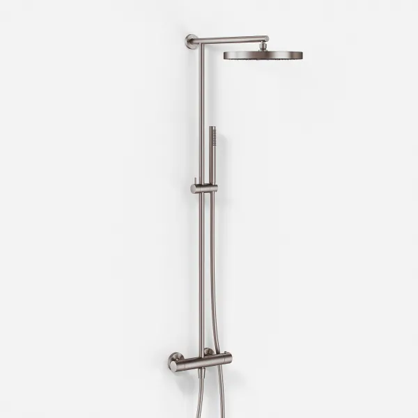 Semplice SRL10 S02 - Termostatsats, XXL Rain DeLux Ø28 m/EasyClean, PVD borstat stål