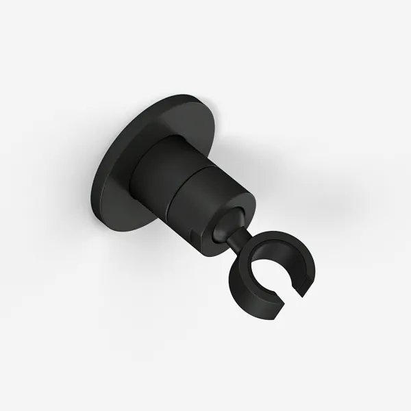 Semplice SSP510 - Duschhållare, Vägg, Matt svart