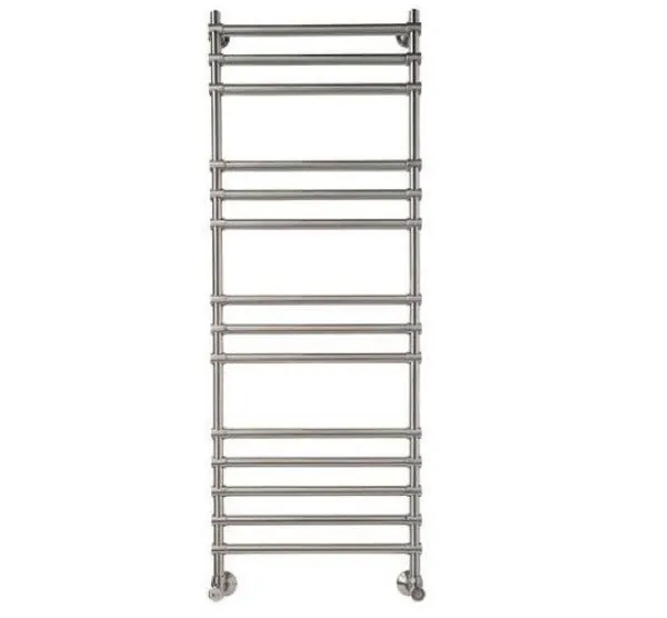 Vetro 464/14 - Vattenburen handduksvärmare, borstat stål