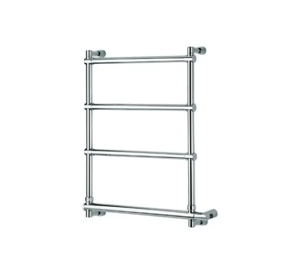 Vetro 542/4 - Elektrisk handdukstork med låda, Polerad mässing Naturfärgad