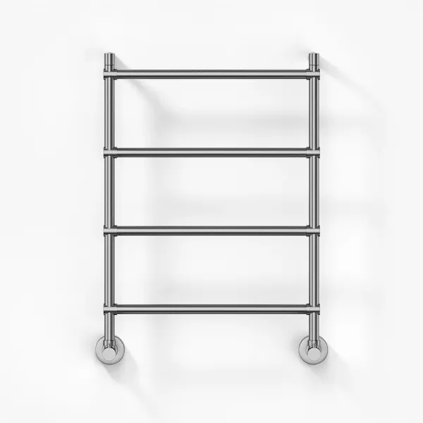 Vetro DeLuxe 442/4 - Vattenburen handduksvärmare, borstat stål