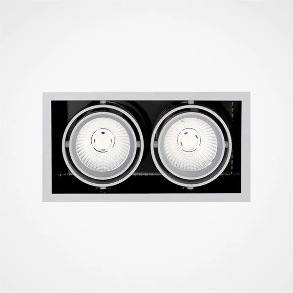 Exsite 2 LED - 245x130 mm, inkl. Driver och ljuskälla, Vit