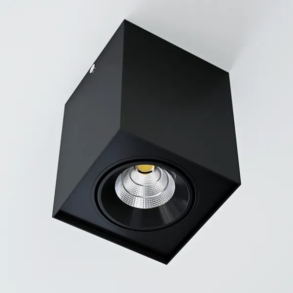 YUPI 1 LED - Downlight, matt svart
