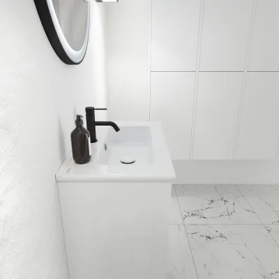 ArkiLife® Cobus ACC6036 - 61x36, Compact Slim Design med porslinstvättställ