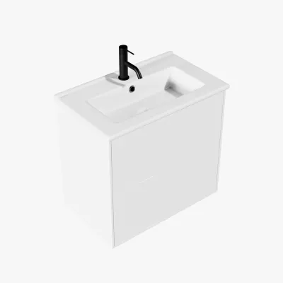 ArkiLife® Cobus ACC6036 - 61x36, Compact Slim Design med porslinstvättställ