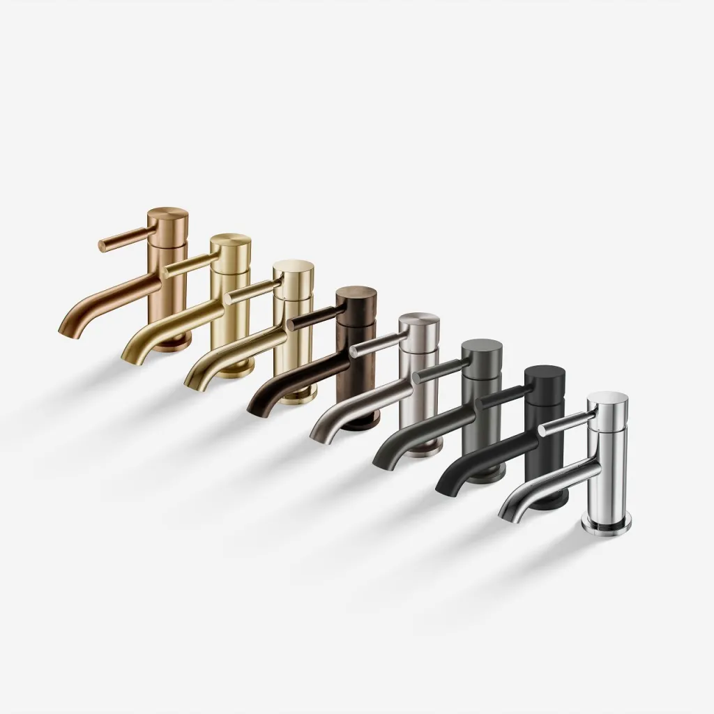 Semplice SHV101 - 1-grepps tvättställsblandare, PVD Matt Gun Metal