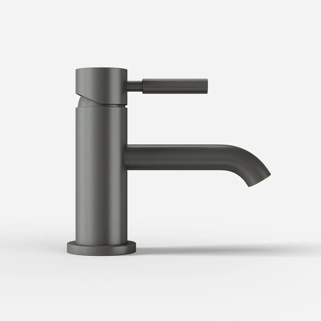 Semplice SHV101 - 1-grepps tvättställsblandare, PVD Matt Gun Metal