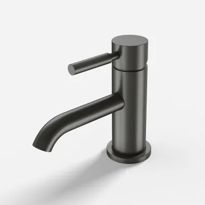 Semplice SHV101 - 1-grepps tvättställsblandare, PVD Matt Gun Metal