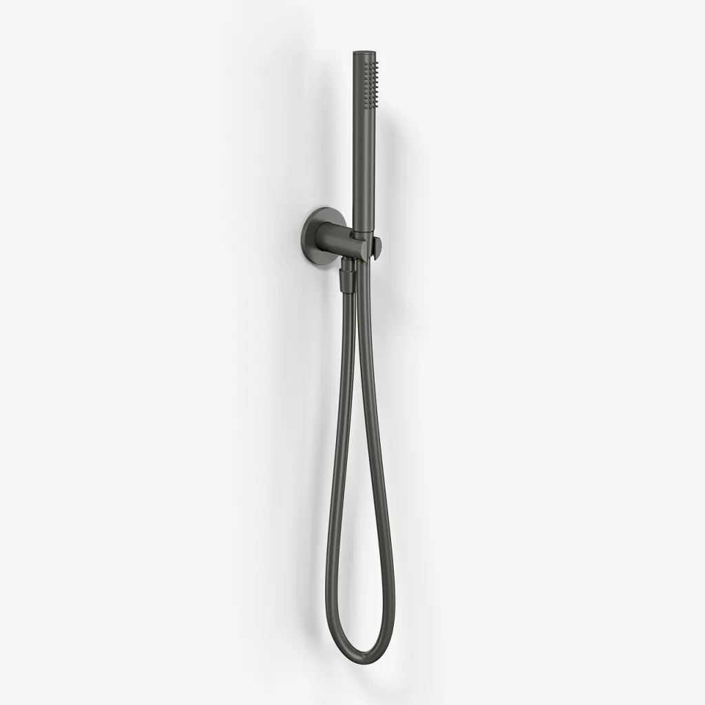 Semplice/Fly Classic SSH220 - Handduschset, PVD Matt Gun Metal