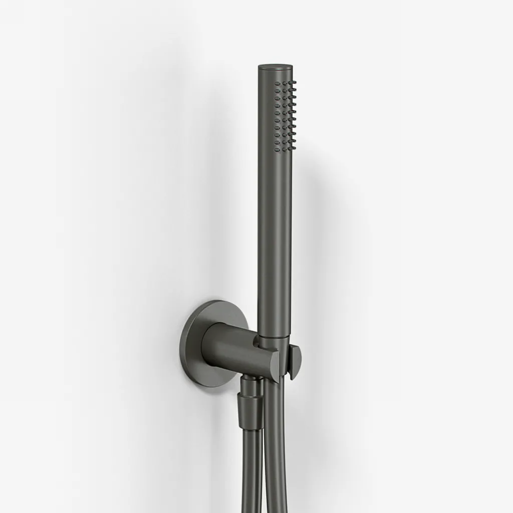 Semplice/Fly Classic SSH220 - Handduschset, PVD Matt Gun Metal