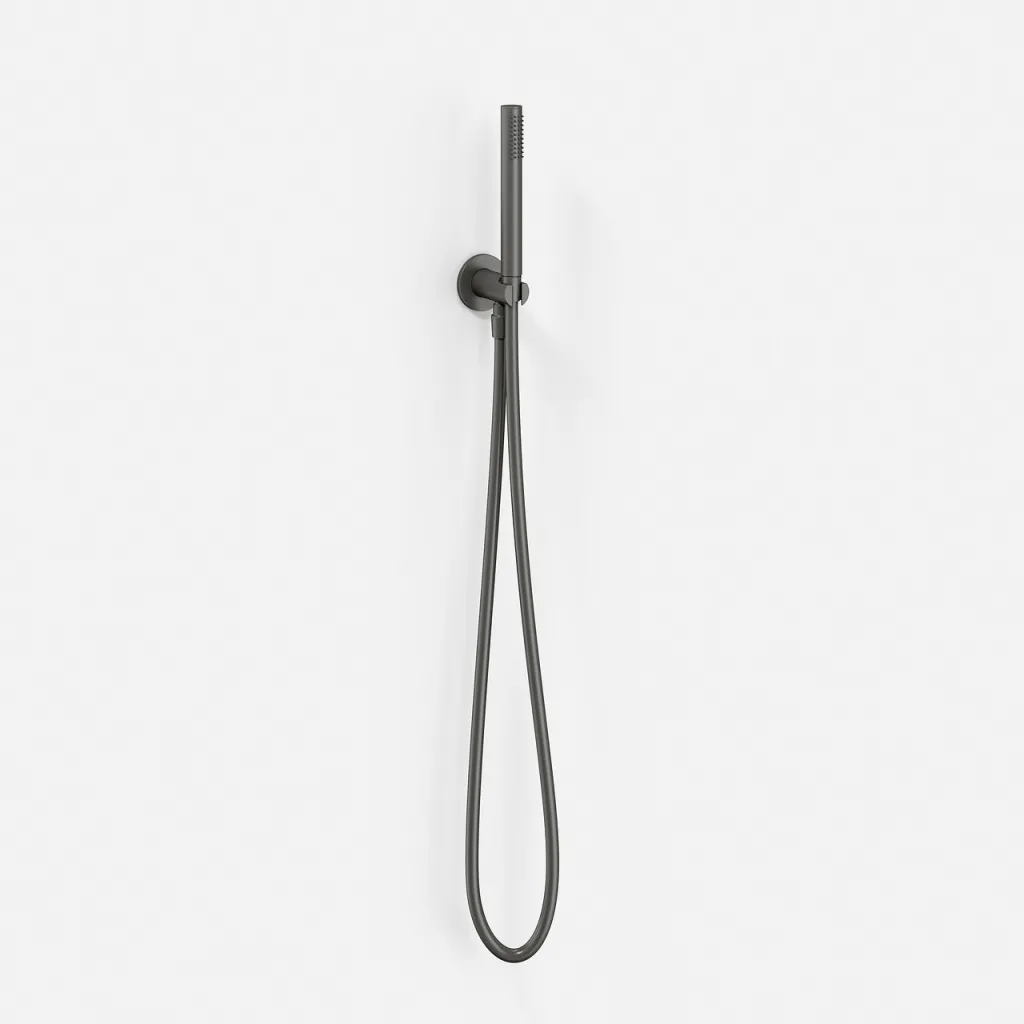 Semplice/Fly Classic SSH220 - Handduschset, PVD Matt Gun Metal