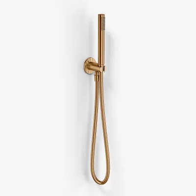 Semplice/Fly Classic SSH220 - Handduschset, PVD Borstad koppar
