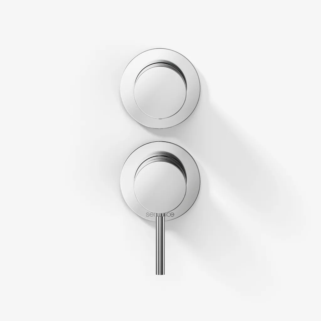 Semplice SBR901 - Engreppsblandare för dusch, Krom
