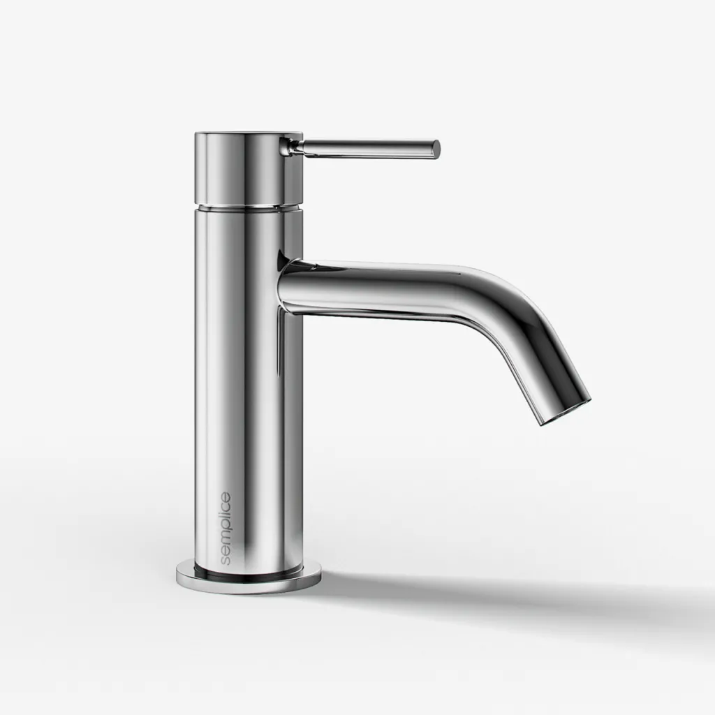 Semplice SHV501 - Tvättställsblandare S-storlek, Krom