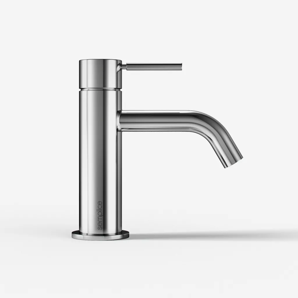 Semplice SHV501 - Tvättställsblandare S-storlek, Krom