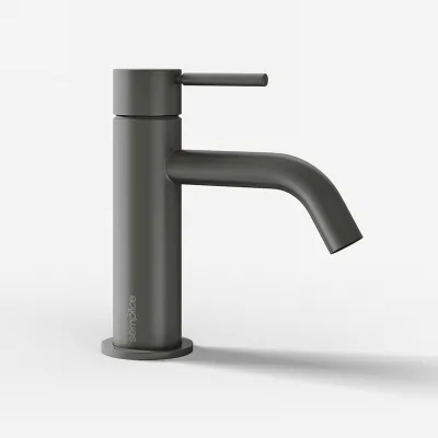 Semplice SHV501 - Tvättställsarmatur S-storlek, PVD Matt Gun Metal