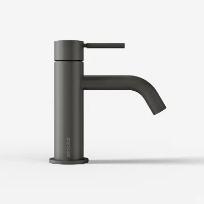 Semplice SHV501 - Tvättställsarmatur S-storlek, PVD Matt Gun Metal