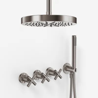 Fly Classic FBR704 S03 - Ø24 cm, Tak, PVD Borstad stål