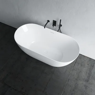 Coco 150 - Badkar 150x72 cm, Slim Design, Blank Vit
