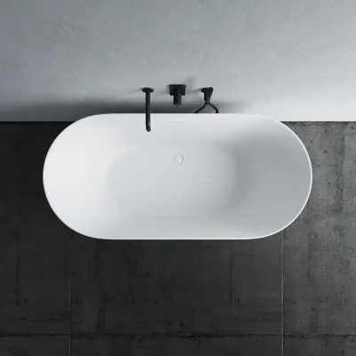 Takai 150 - 150x70 cm Badkar, Slim Design, Matt Vit