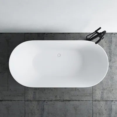 Takai 170 - 170x80 cm Badkar, Slim Design, Matt Vit