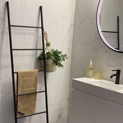 Pulcher Towel Rack PTR82 - Matt svart