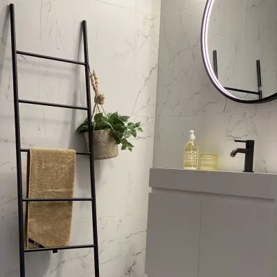 Pulcher Towel Rack PTR82 - Matt svart
