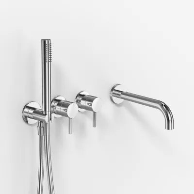 Semplice SBR801 S11 - Badkar/dusch, krom