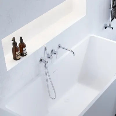 Semplice SBR801 S11 - Badkar/dusch, krom