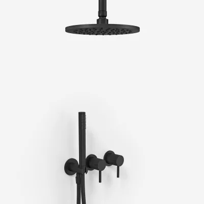 Semplice SBR801 S08 - Ø20 cm, Tak, Mattsvart 
