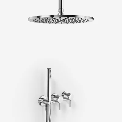 Semplice SBR801 S10 - Ø30 cm, Tak, Krom 
