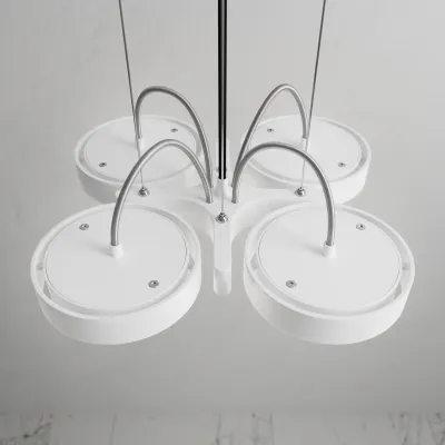Big A04 - LED-takpendel, matt vit