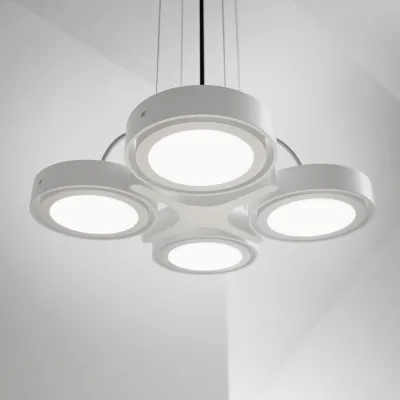 Big A04 - LED-takpendel, matt vit