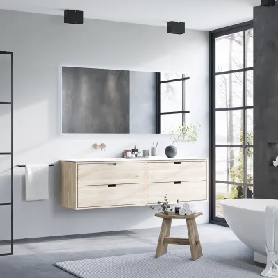 CPH Tapwork Soft 180L - Snickerimöbler i naturek inkl. Mattvit SolidTec diskho
