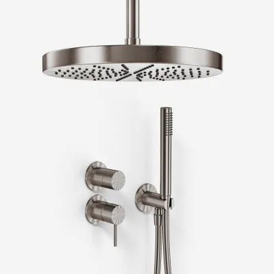 Semplice SBR901 S04 - Ø28 cm, Tak, PVD Borstat Stål