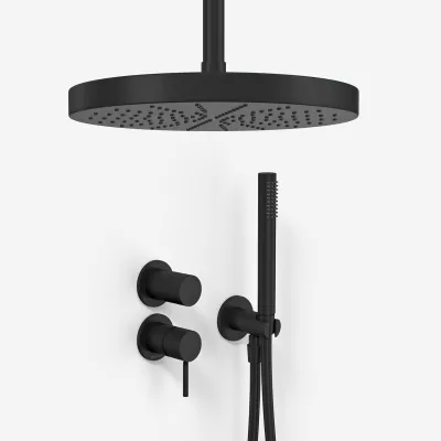 Semplice SBR901 S04 - Ø28 cm, Tak, Mattsvart
