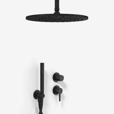 Nostromo G481 S08 - DeLuxe Ø30, Taklampa, Mattsvart